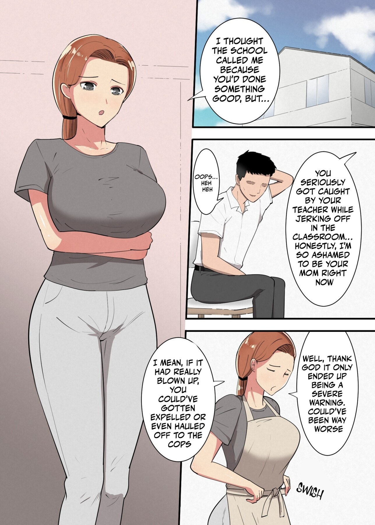 Hentai Manga Comic-Let mommy take care of that for you.-Read-3